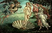 BOTTICELLI, Sandro The Birth of Venus fg oil painting on canvas